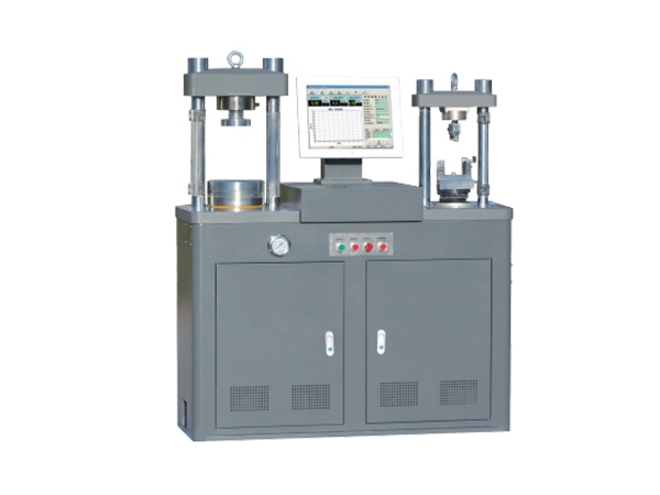 HYE-300B-D微机电液伺服抗折抗压一体试验机